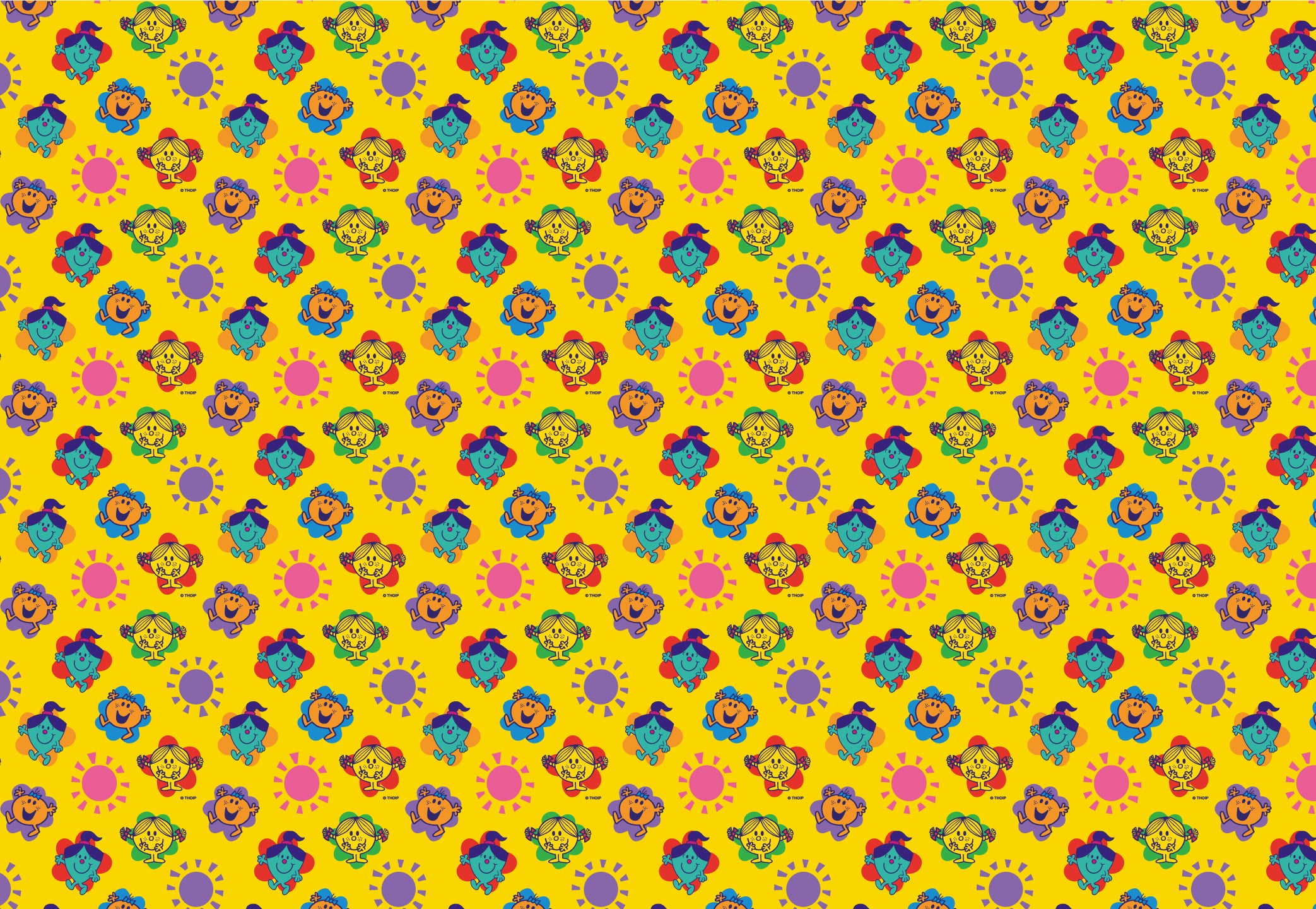 MR. MEN & LITTLE MISS GIFT WRAP