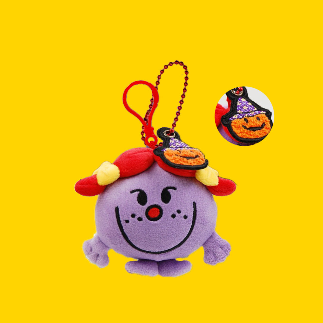 LITTLE MISS BAD PLUSH KEYCHAIN