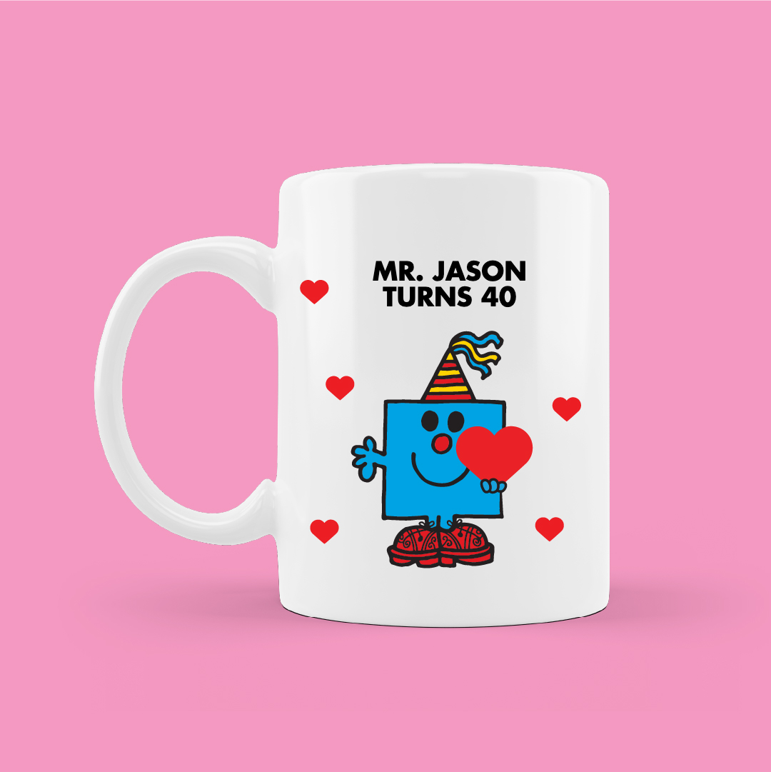 ð MR. BIRTHDAY PERSONALIZED MUG