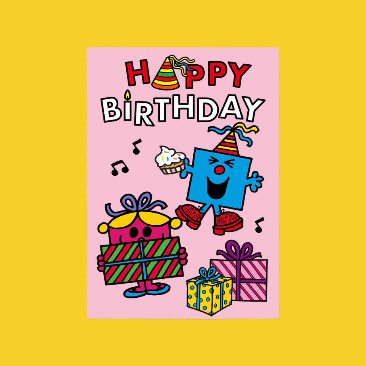 MR. BIRTHDAY x LITTLE MISS BIRTHDAY PARTY GREETING CARD