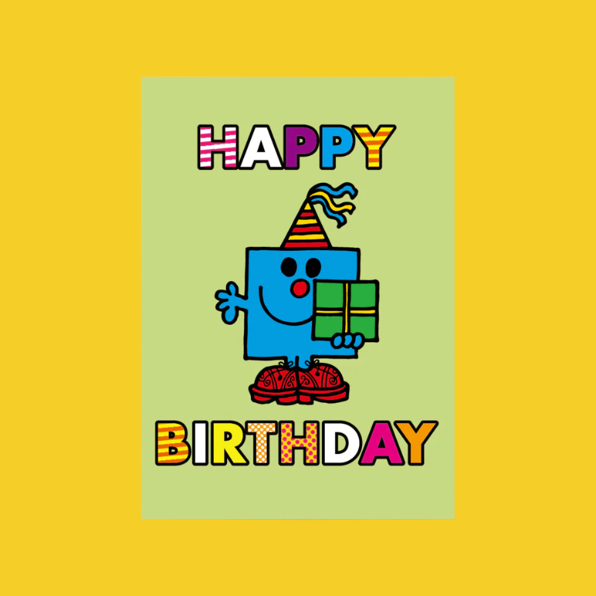 MR. BIRTHDAY GREETING CARD