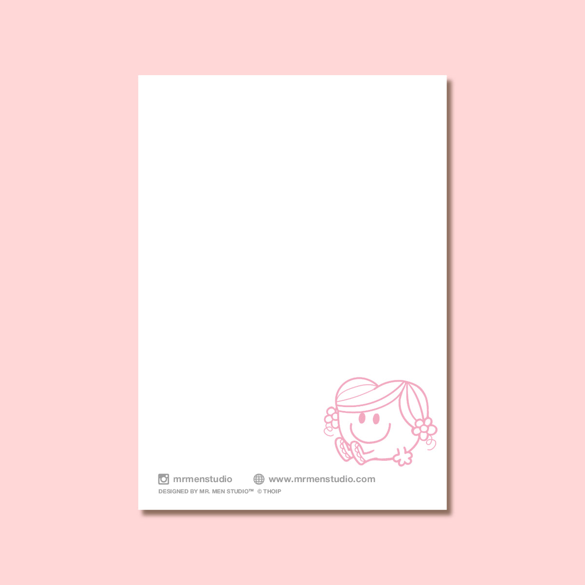 LITTLE MISS HUG BEST MOM POSTCARD
