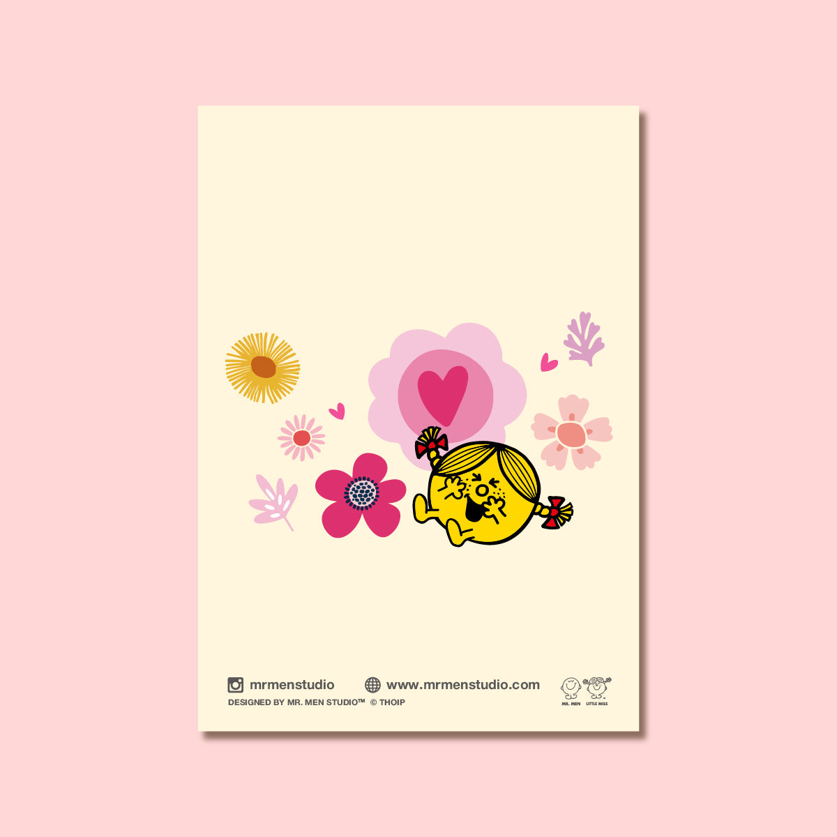 LITTLE MISS SUNSHINE BEST MOM GREETING CARD