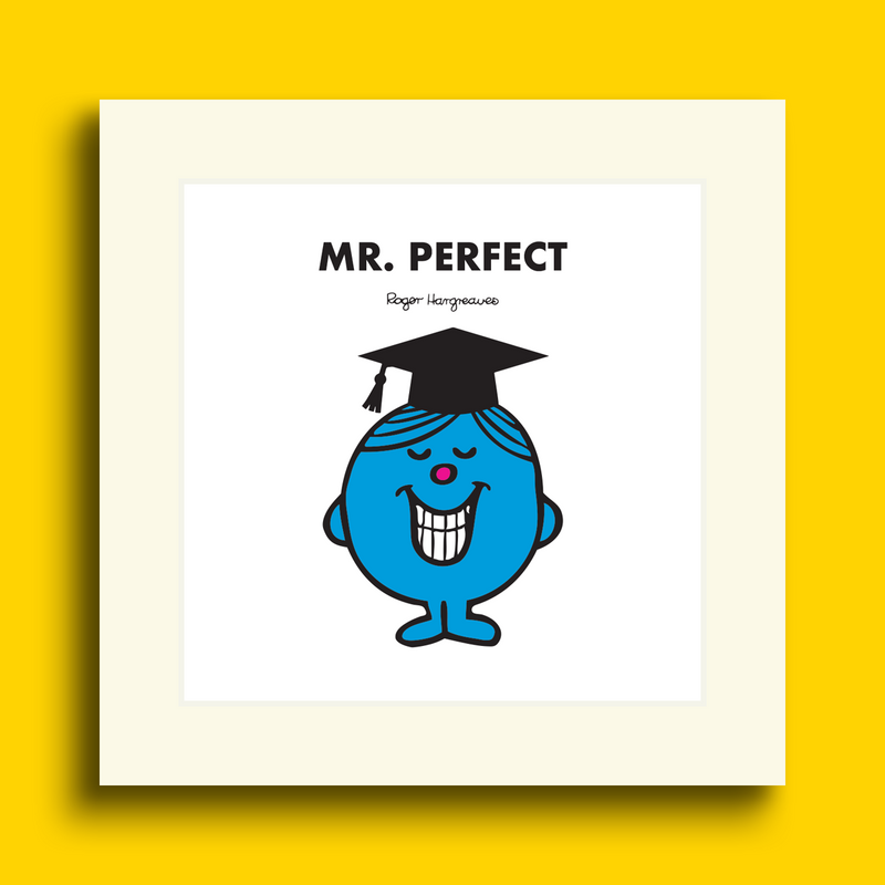 🎓  MR. PERFECT GRADUATION PERSONALIZED ART PRINT