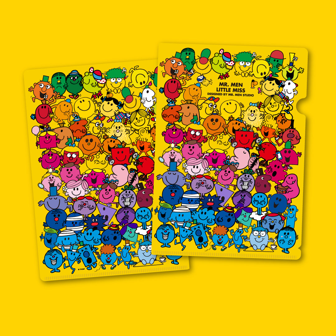 Mr. Men Little Miss A4 File