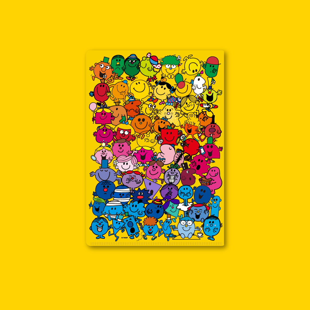 Mr. Men Little Miss A4 File
