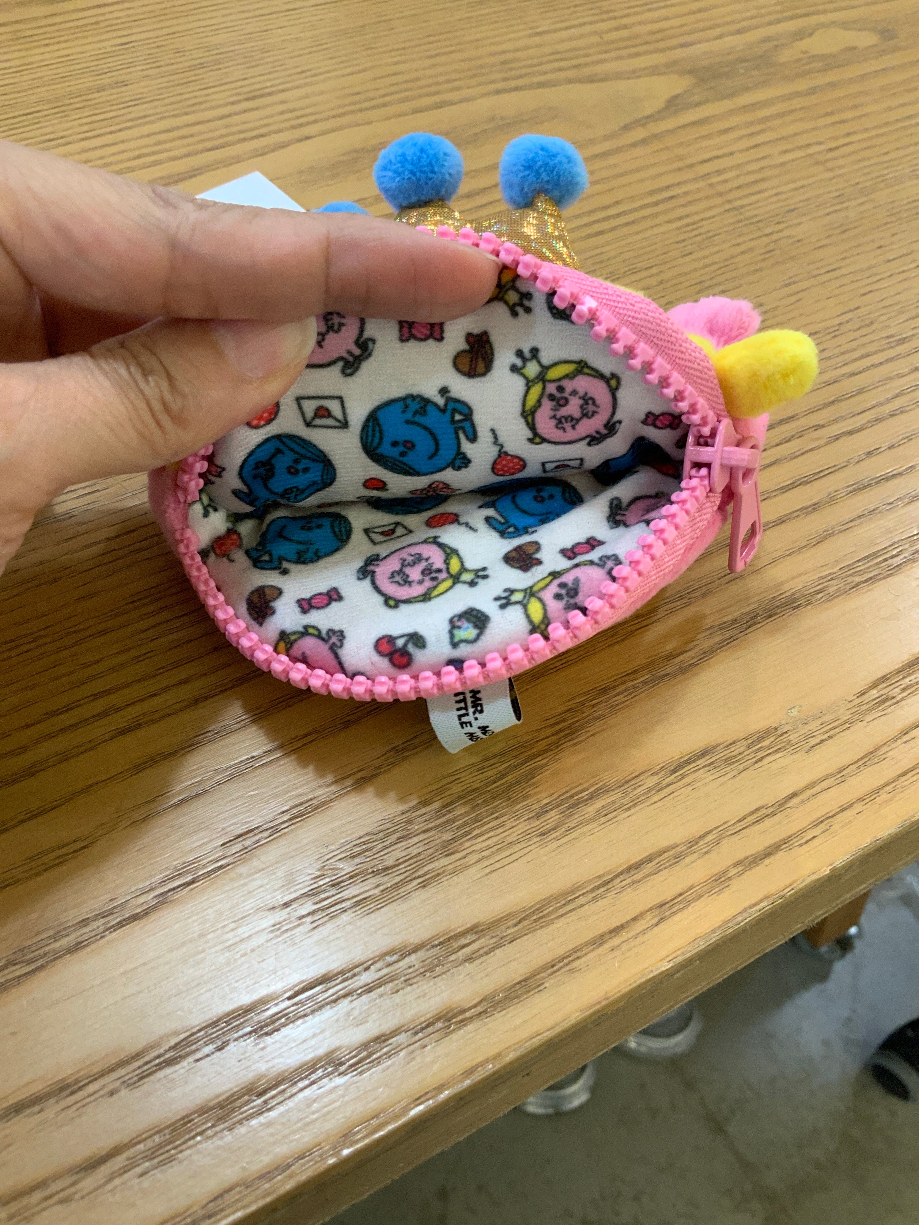 Little Miss Princess coin bag with heart