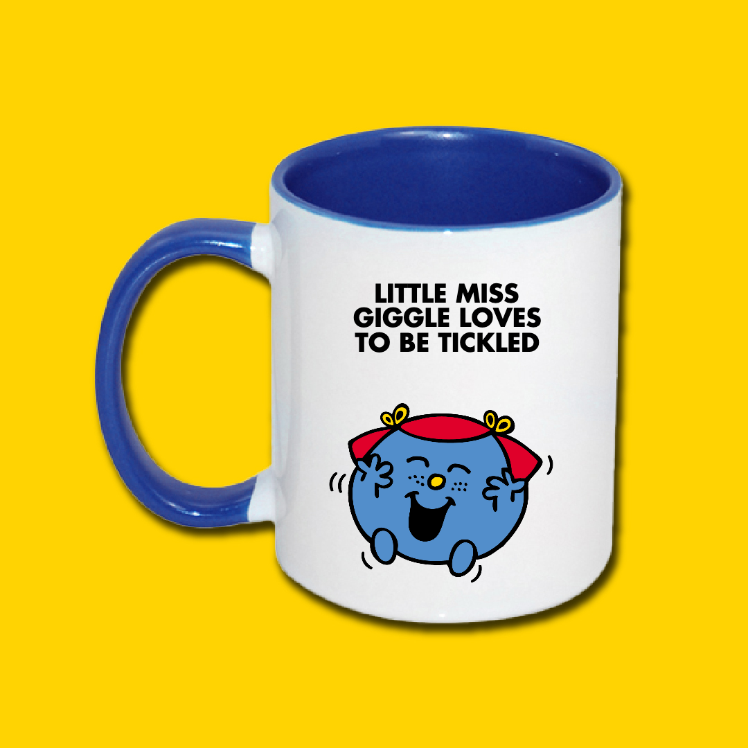 BLUE PERSONALIZED MUG