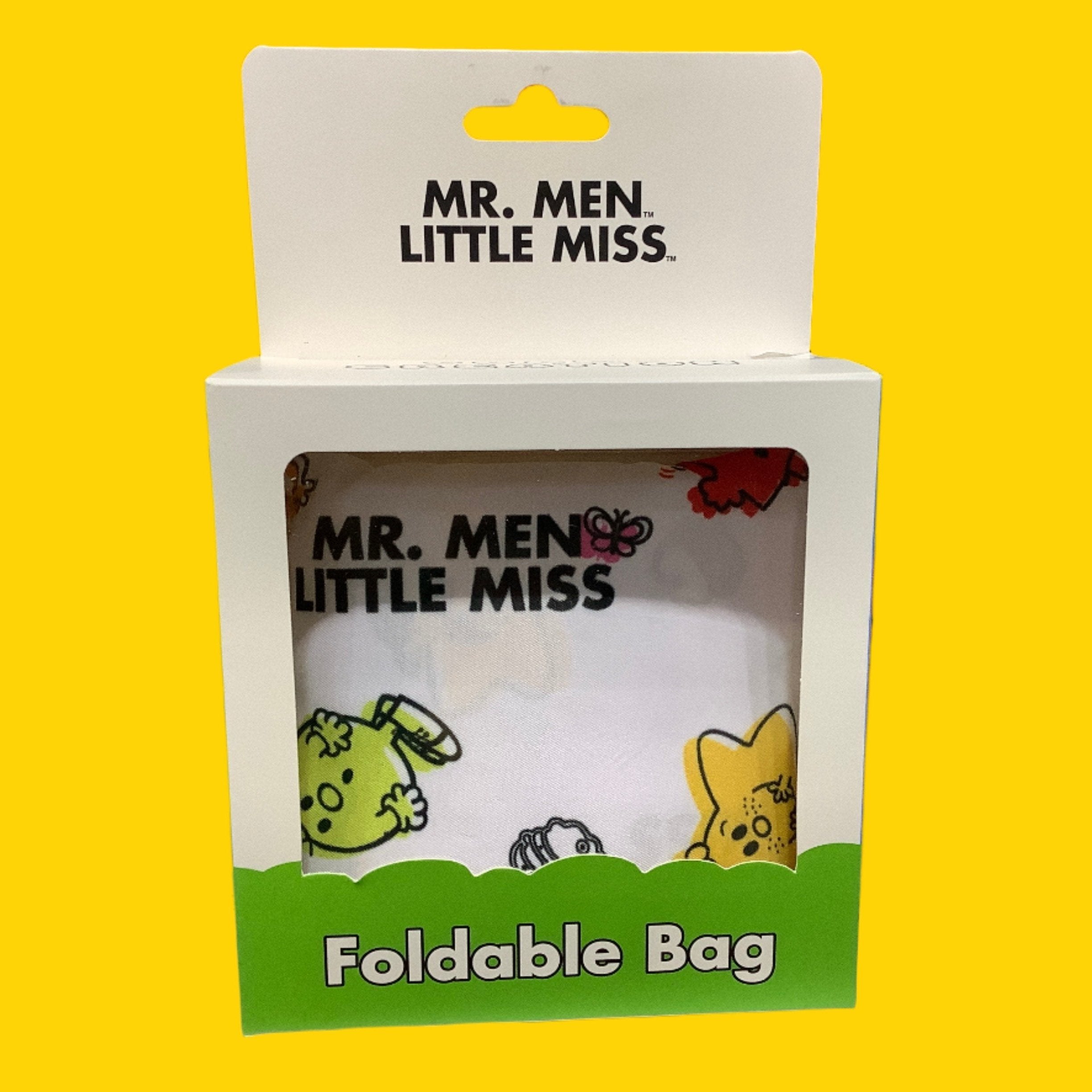 SHOPPING TOTE: MR. MEN LITTLE MISS (white)