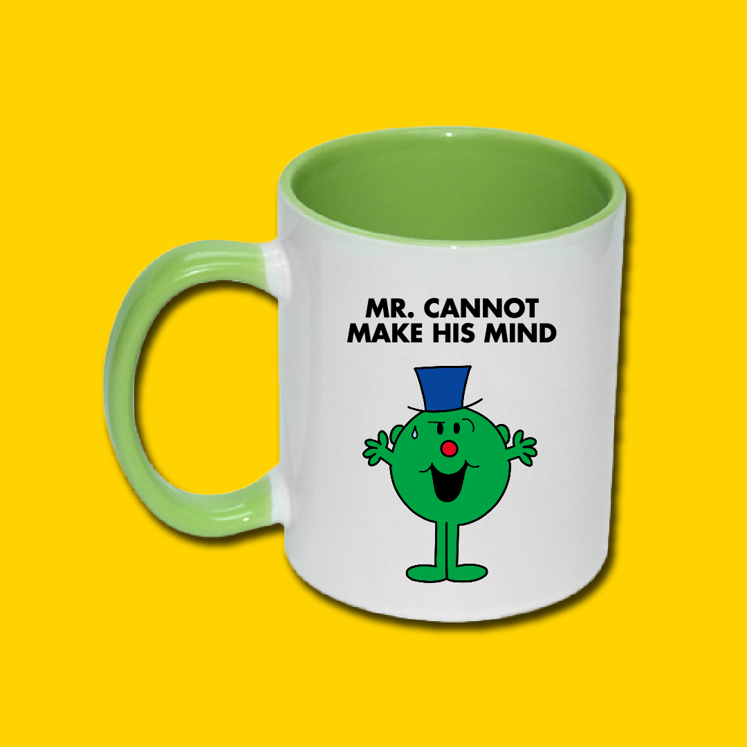 GREEN PERSONALIZED MUG