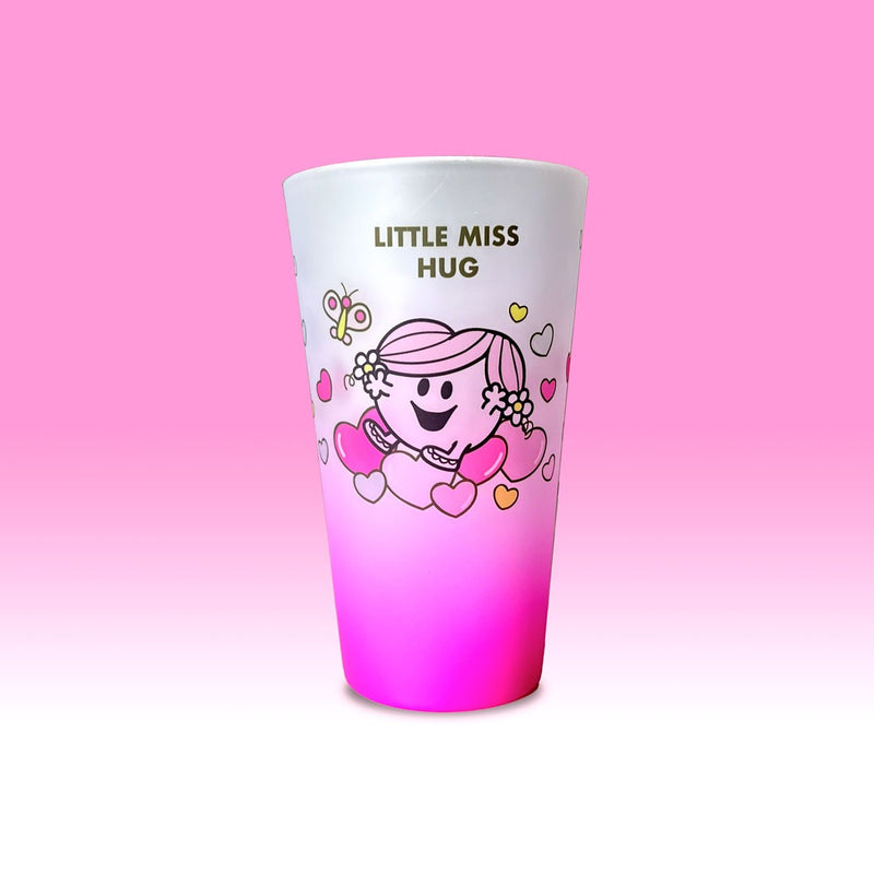ALL WE NEED IS LOVE -LITTLE MISS HUG PERSONALIZED FROSTED GLASS