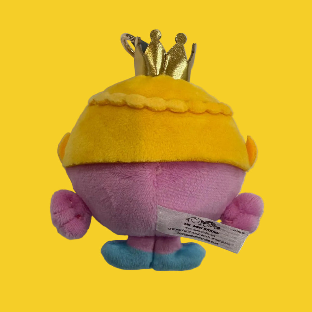 LITTLE MISS PRINCESS PLUSH KEYCHAIN with loop