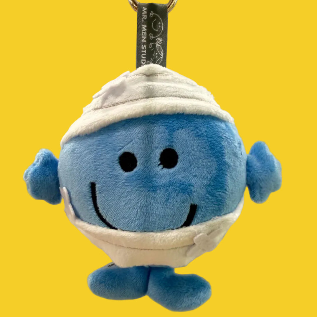 MR.BUMP PLUSH KEYCHAIN with metal loop