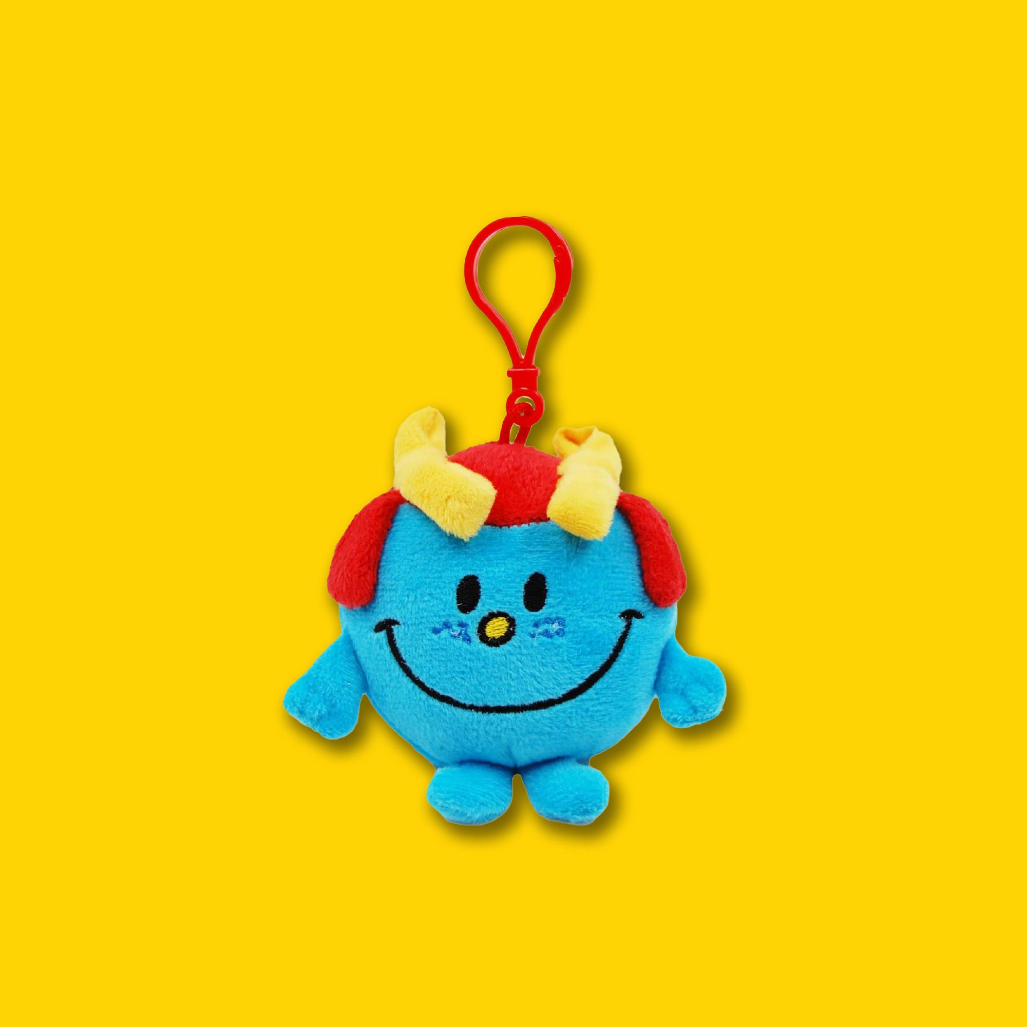 LITTLE MISS GIGGLES PLUSH KEYCHAIN