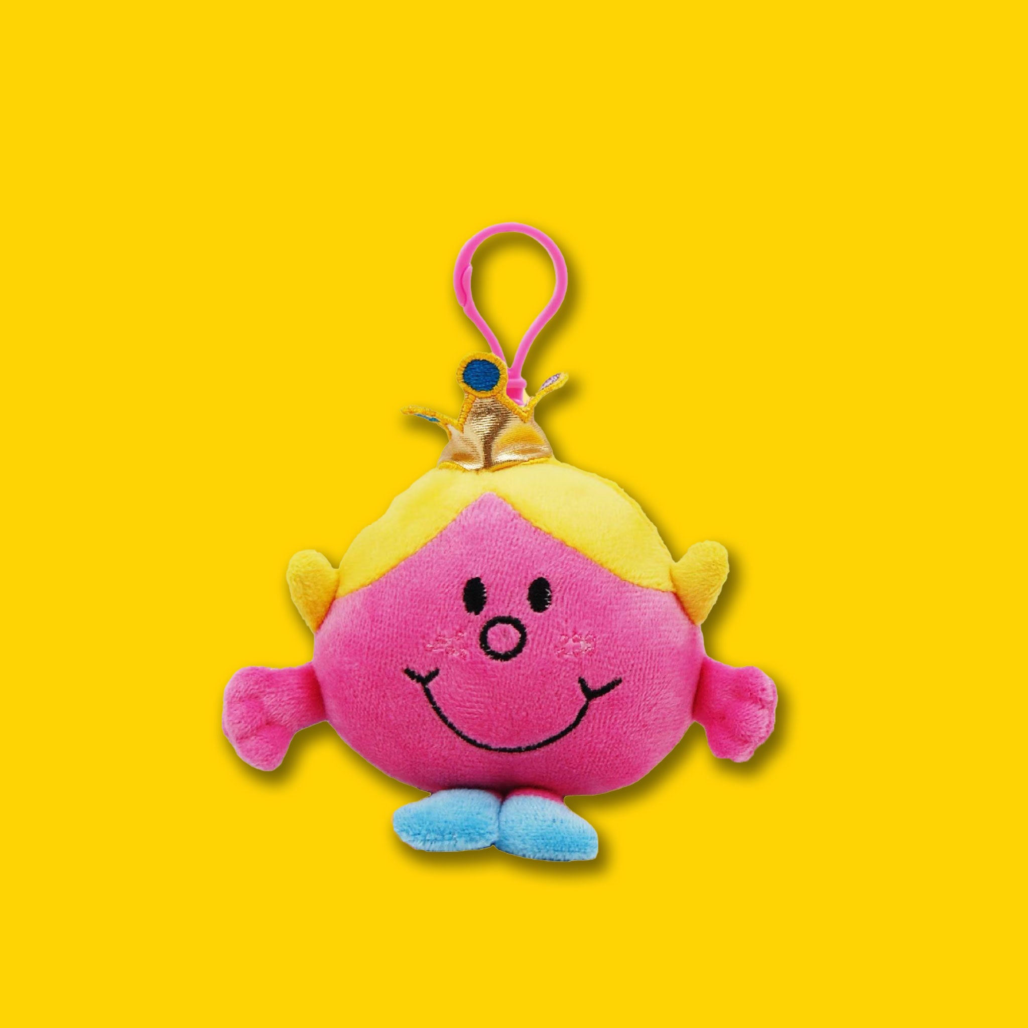 LITTLE MISS PRINCESS PLUSH KEYCHAIN