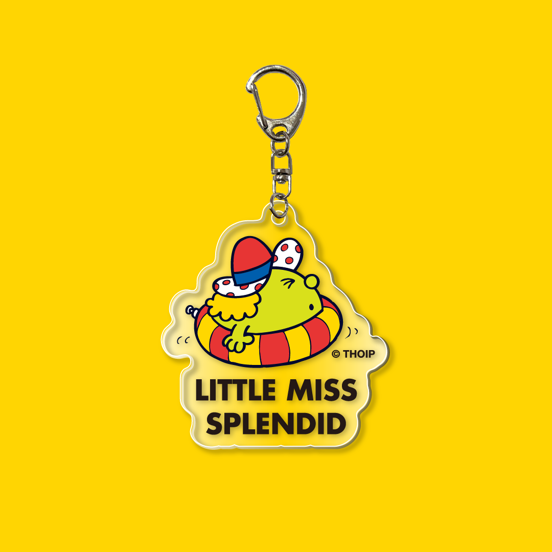 NON-PERSONALIZED ACRYLIC KEYCHAIN