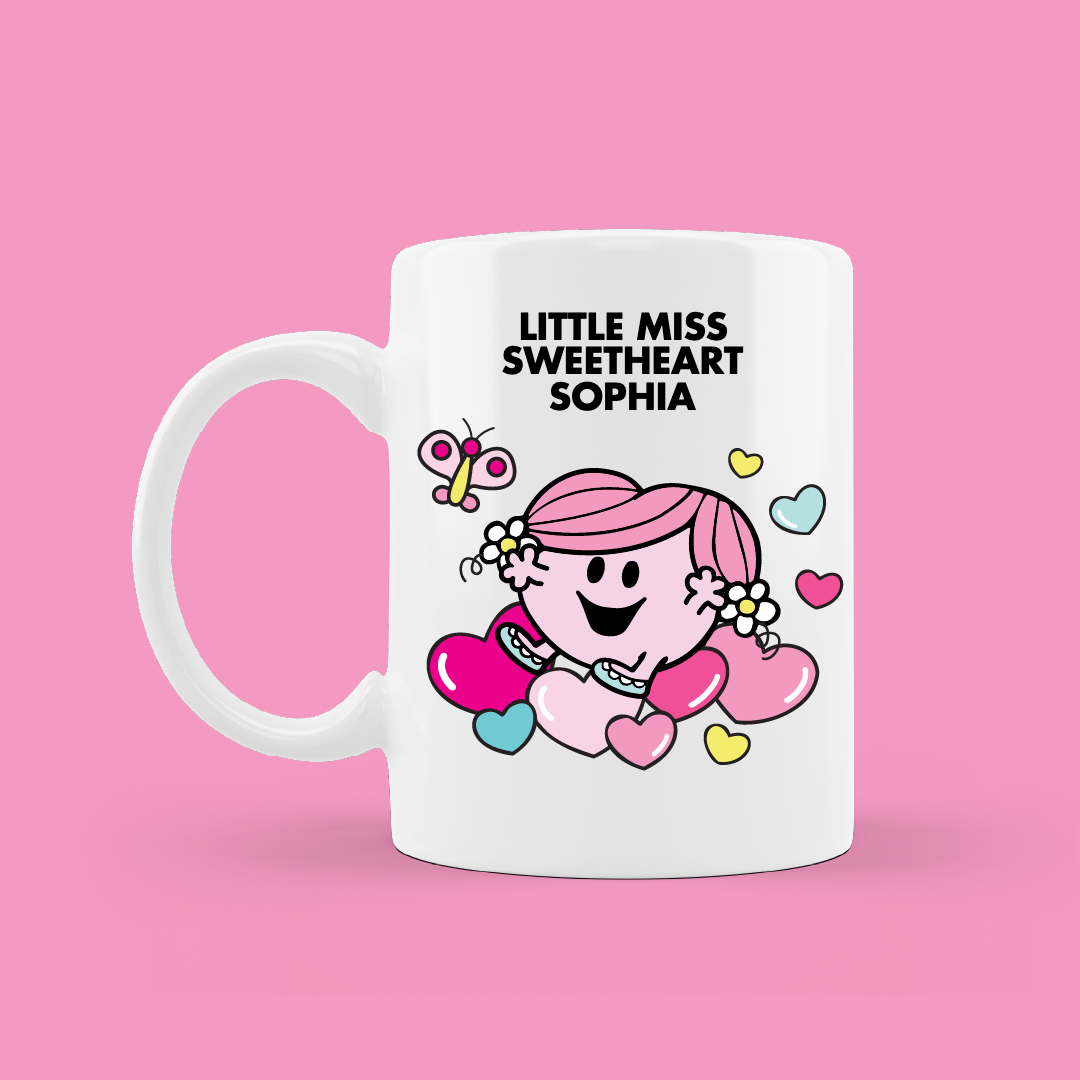 💖 LITTLE MISS HUG PERSONALIZED MUG