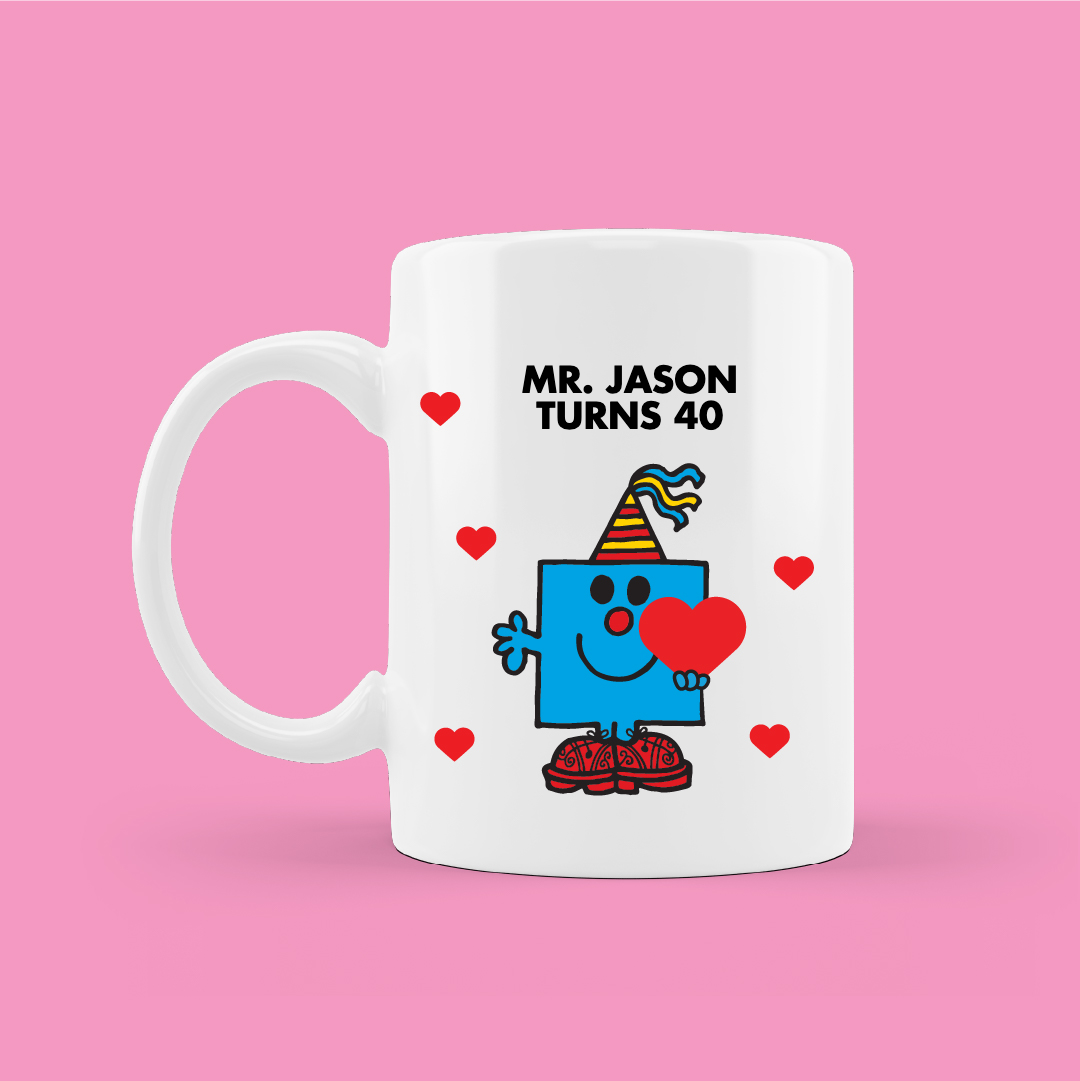 💙 MR. BIRTHDAY PERSONALIZED MUG