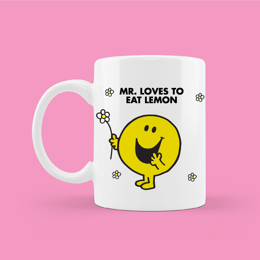 💛  MR. HAPPY PERSONALIZED MUG