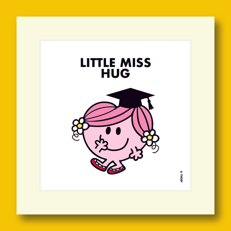 🎓 LITTLE MISS HUG GRADUATION PERSONALIZED ART PRINTS