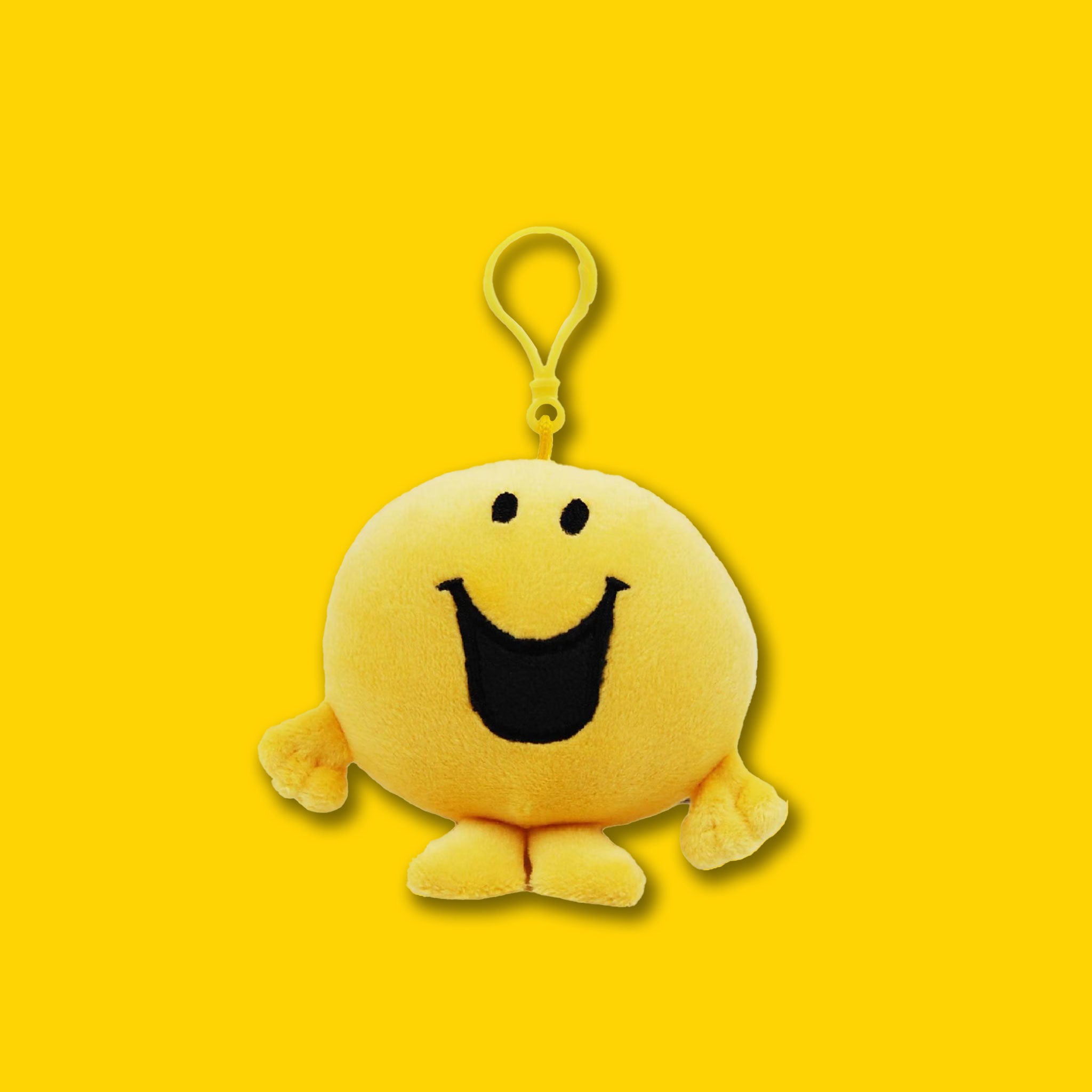 MR. HAPPY PLUSH KEYCHAIN