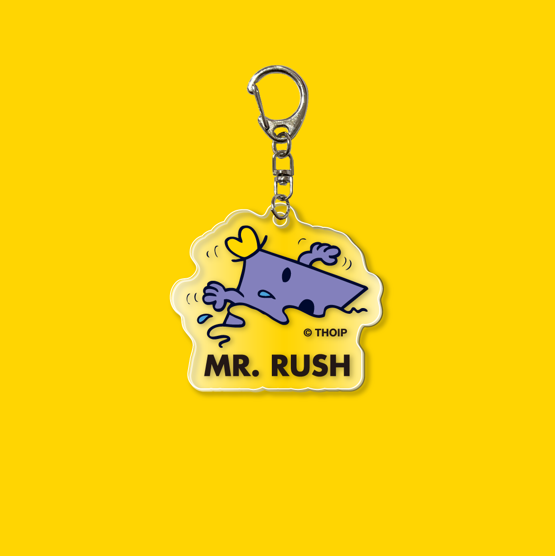 NON-PERSONALIZED ACRYLIC KEYCHAIN