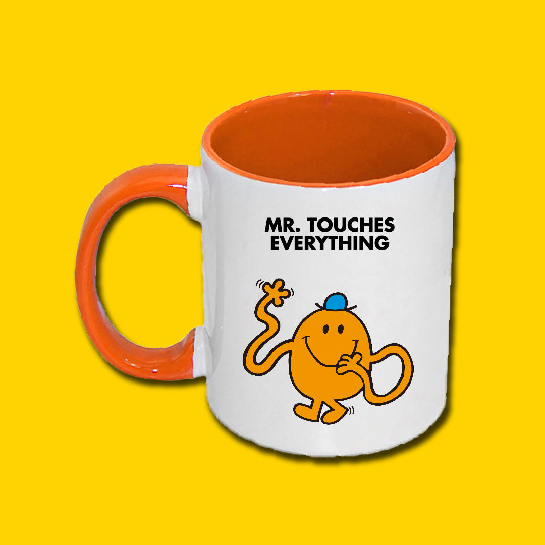 ORANGE PERSONALIZED MUG