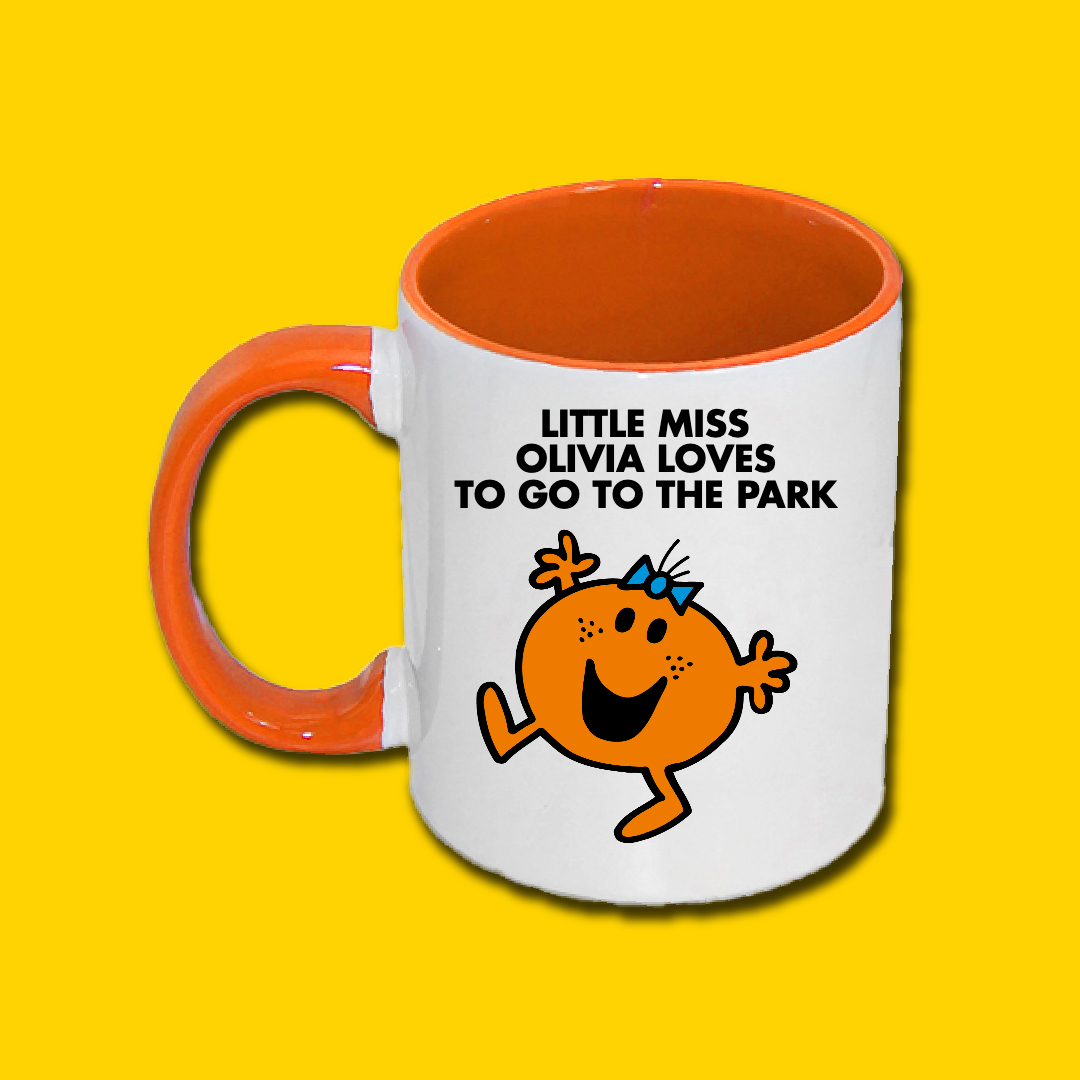 ORANGE PERSONALIZED MUG