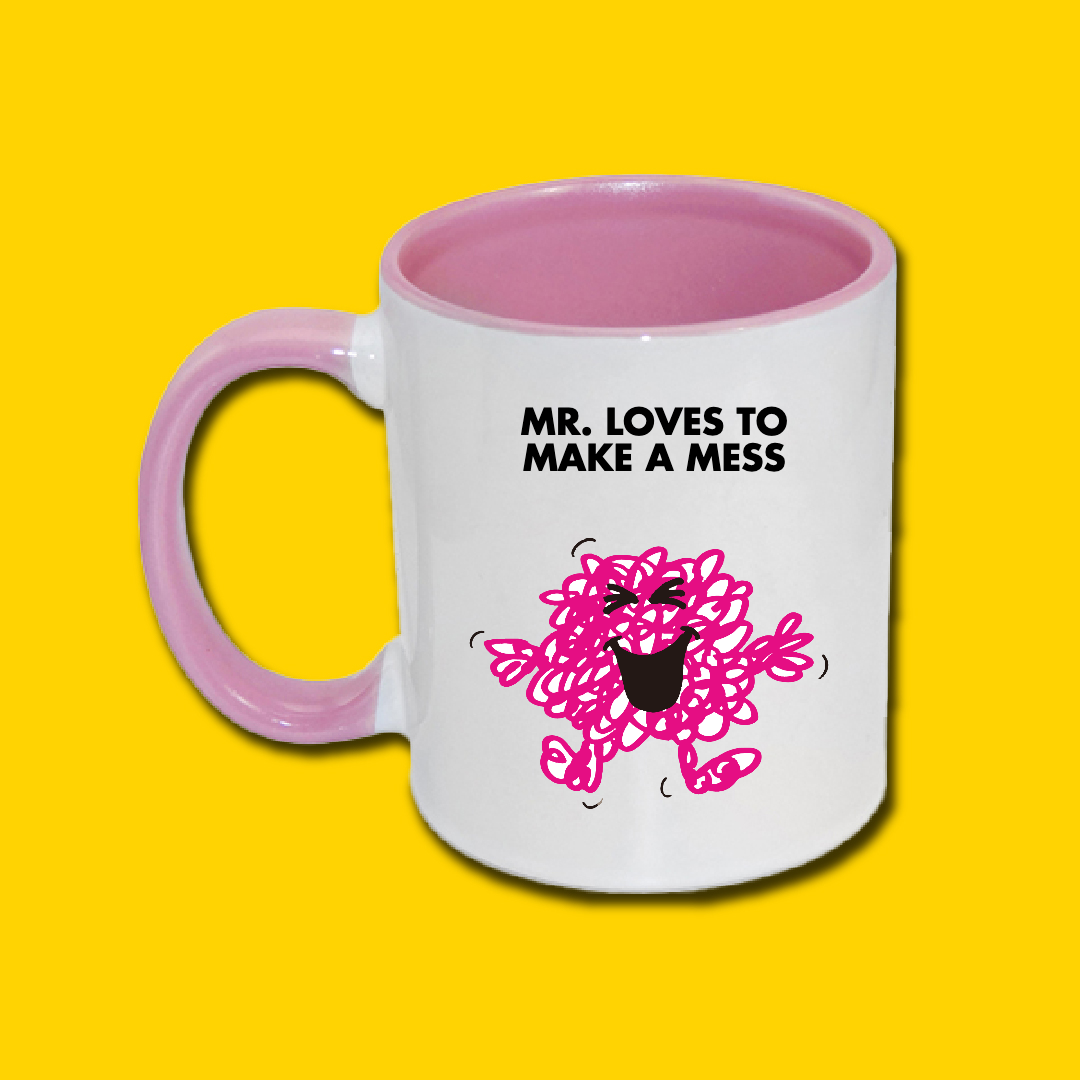 PINK PERSONALIZED MUG