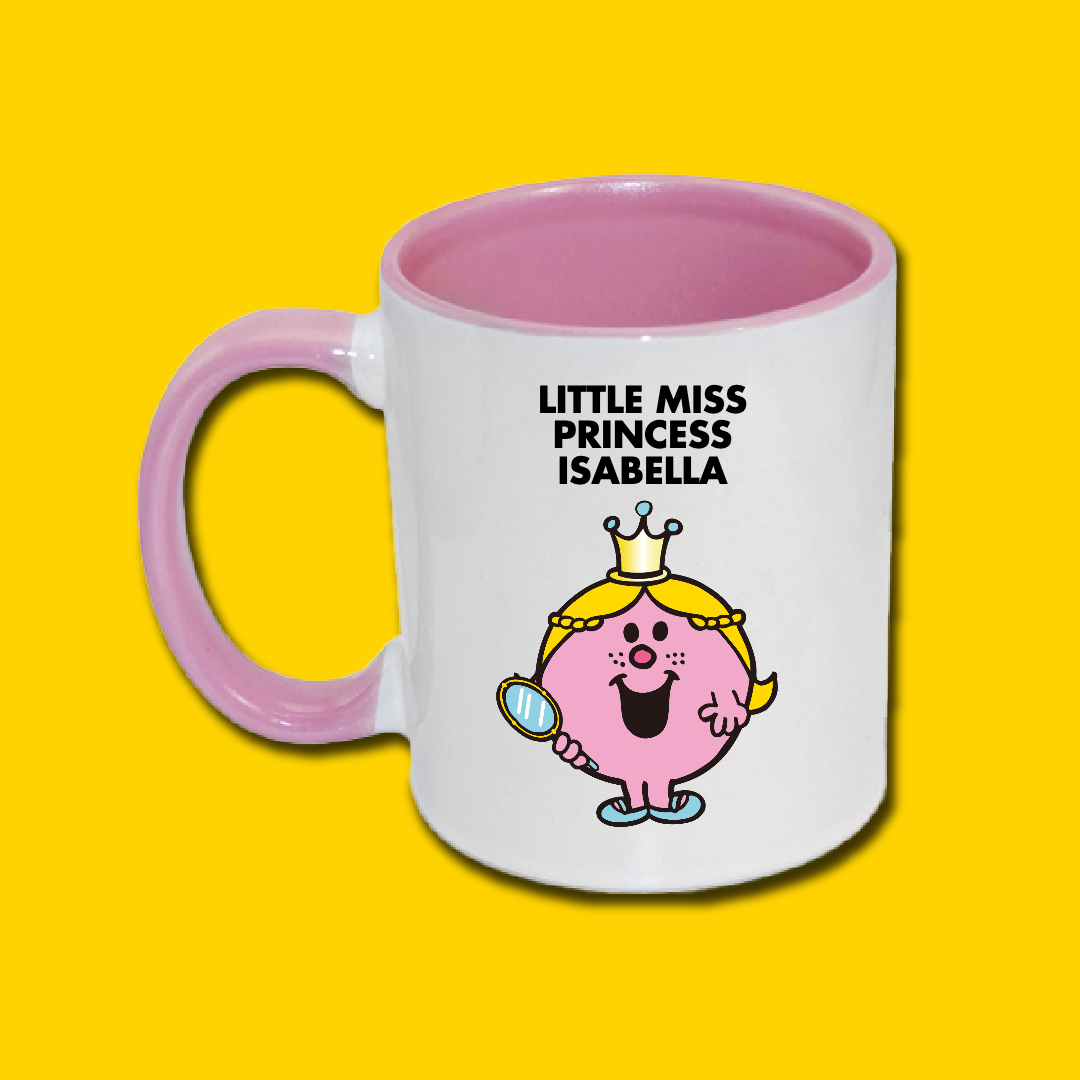 PINK PERSONALIZED MUG