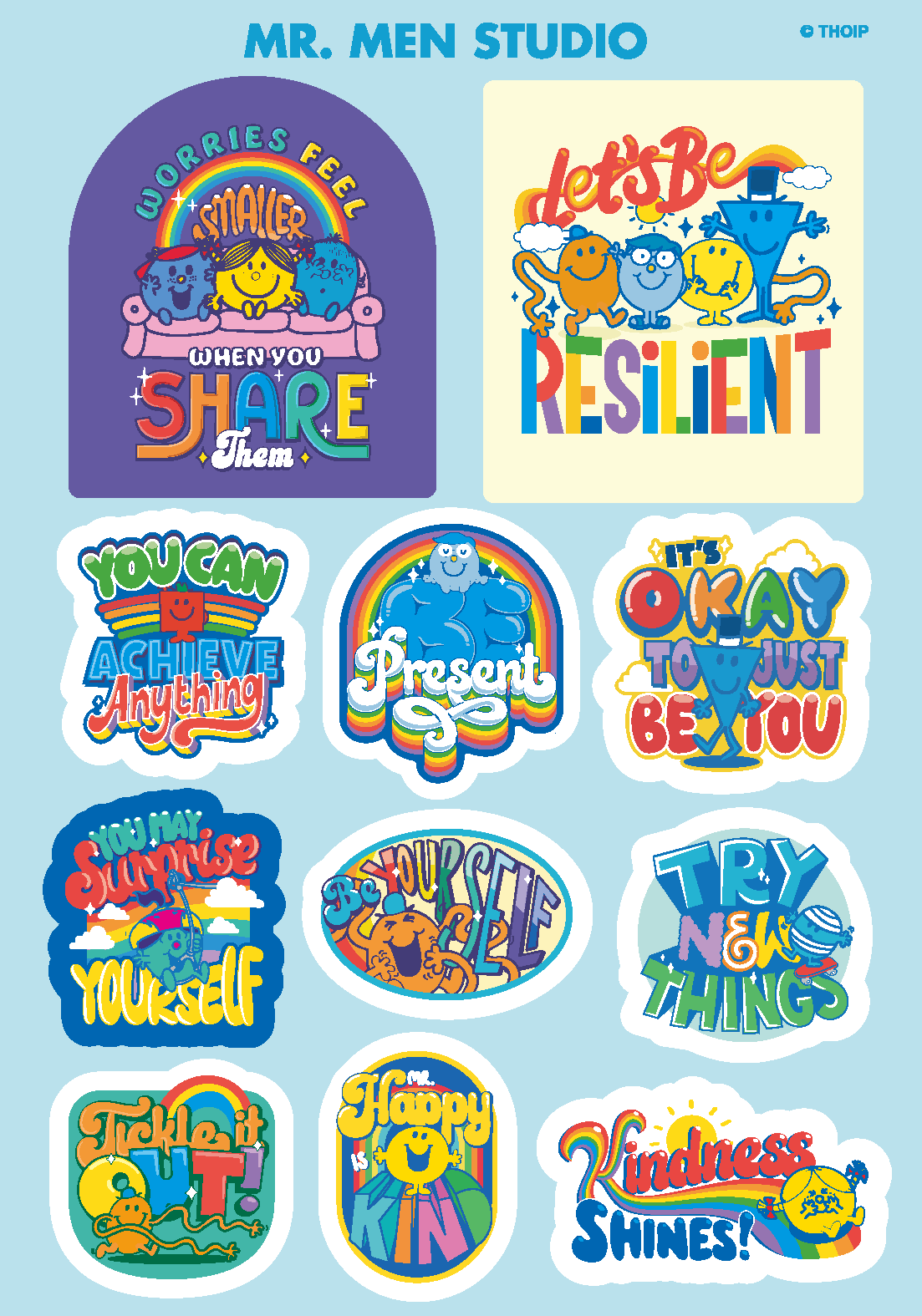 Sticker - Discover you Blue