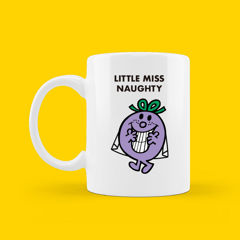 LITTLE MISS NAUGHTY WEDDING PERSONALIZED DRINKWARE