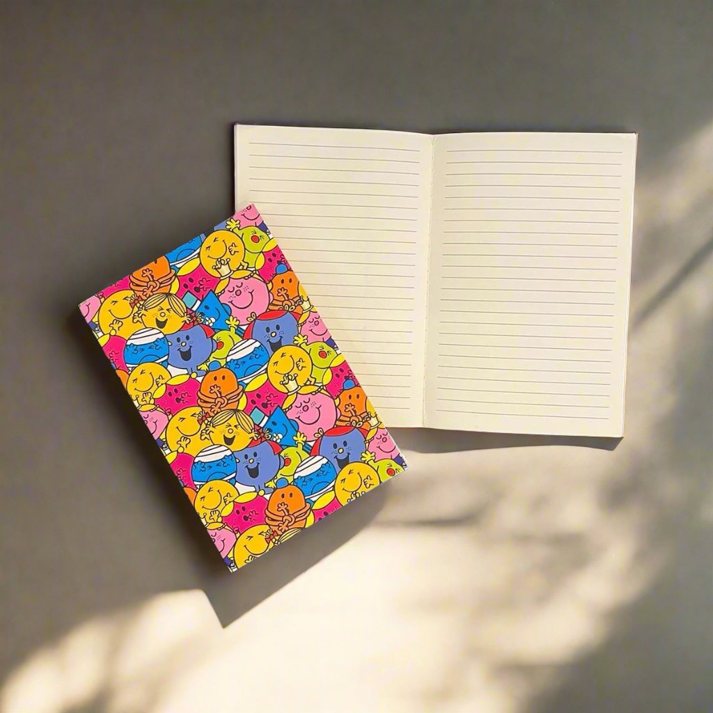 A5 LINED NOTE BOOK SET OF 5 BUNDLE