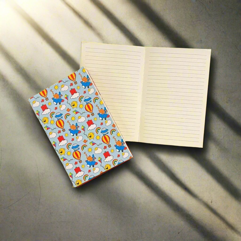 A5 LINED NOTE BOOK SET OF 5 BUNDLE