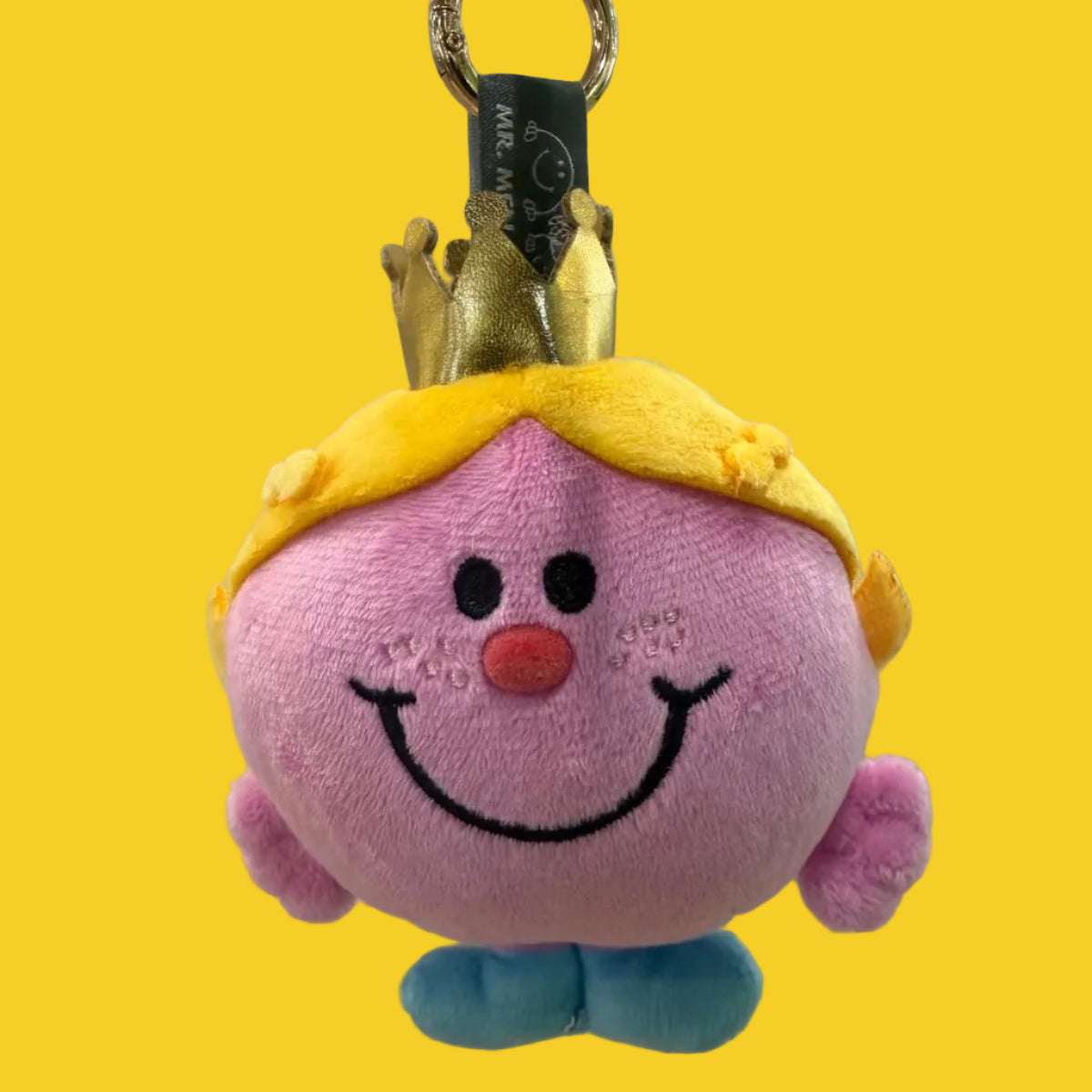 LITTLE MISS PRINCESS PLUSH KEYCHAIN with loop