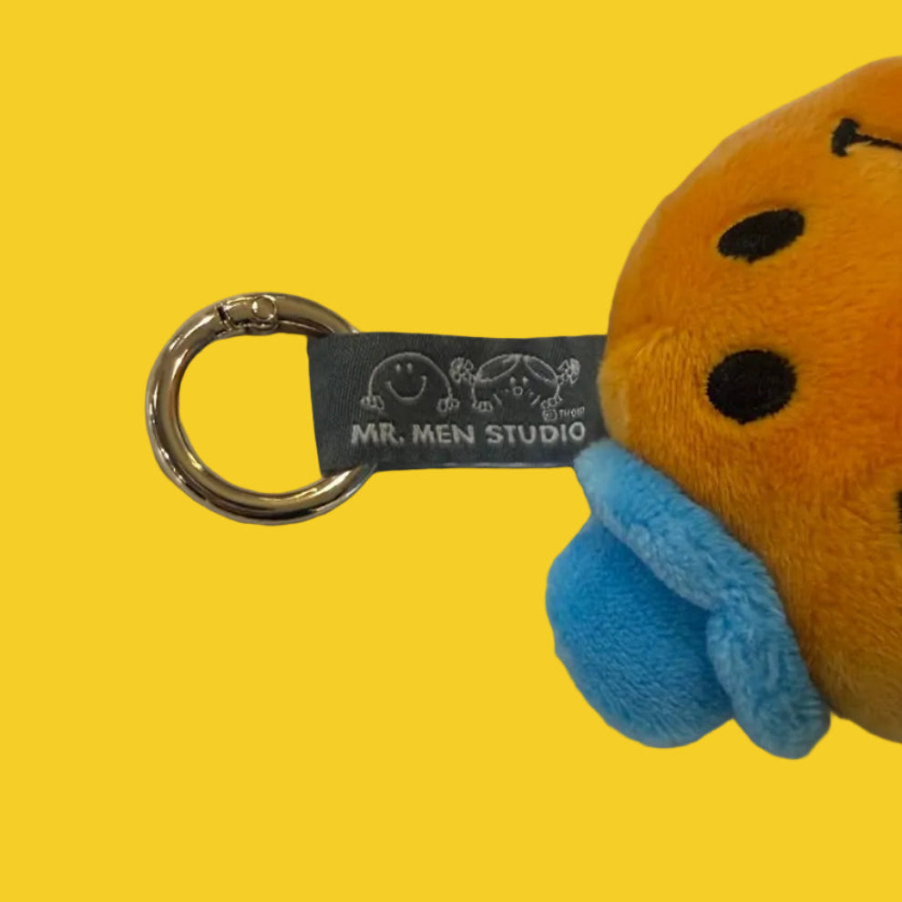 MR. TICKLE PLUSH KEYCHAIN with loop