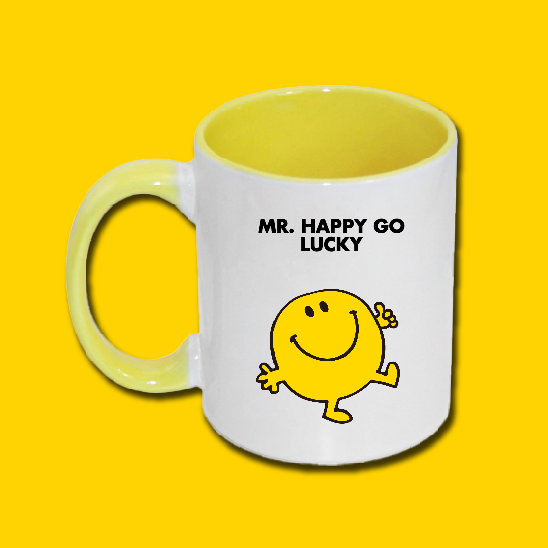 YELLOW PERSONALIZED MUG