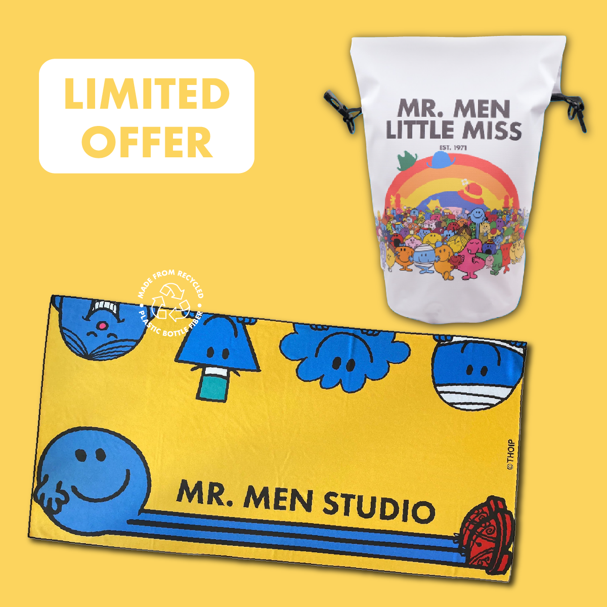 SUBSTAINABLE MR. MEN FAST DRY TOWEL BUNDLE