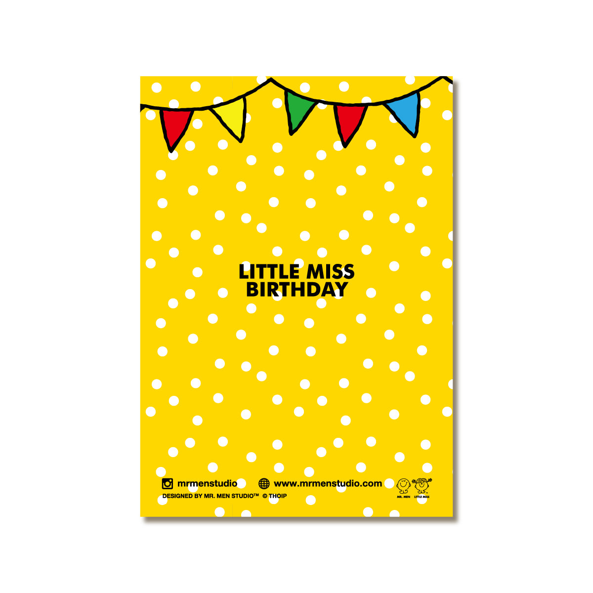 LITTLE MISS BIRTHDAY GREETING CARD