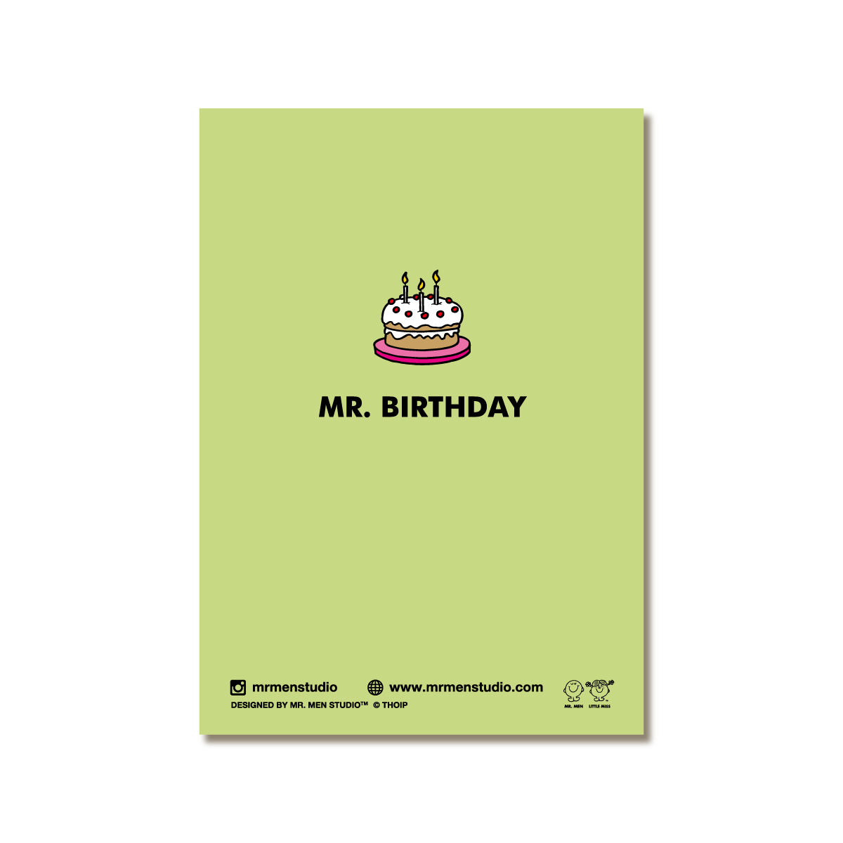 MR. BIRTHDAY GREETING CARD