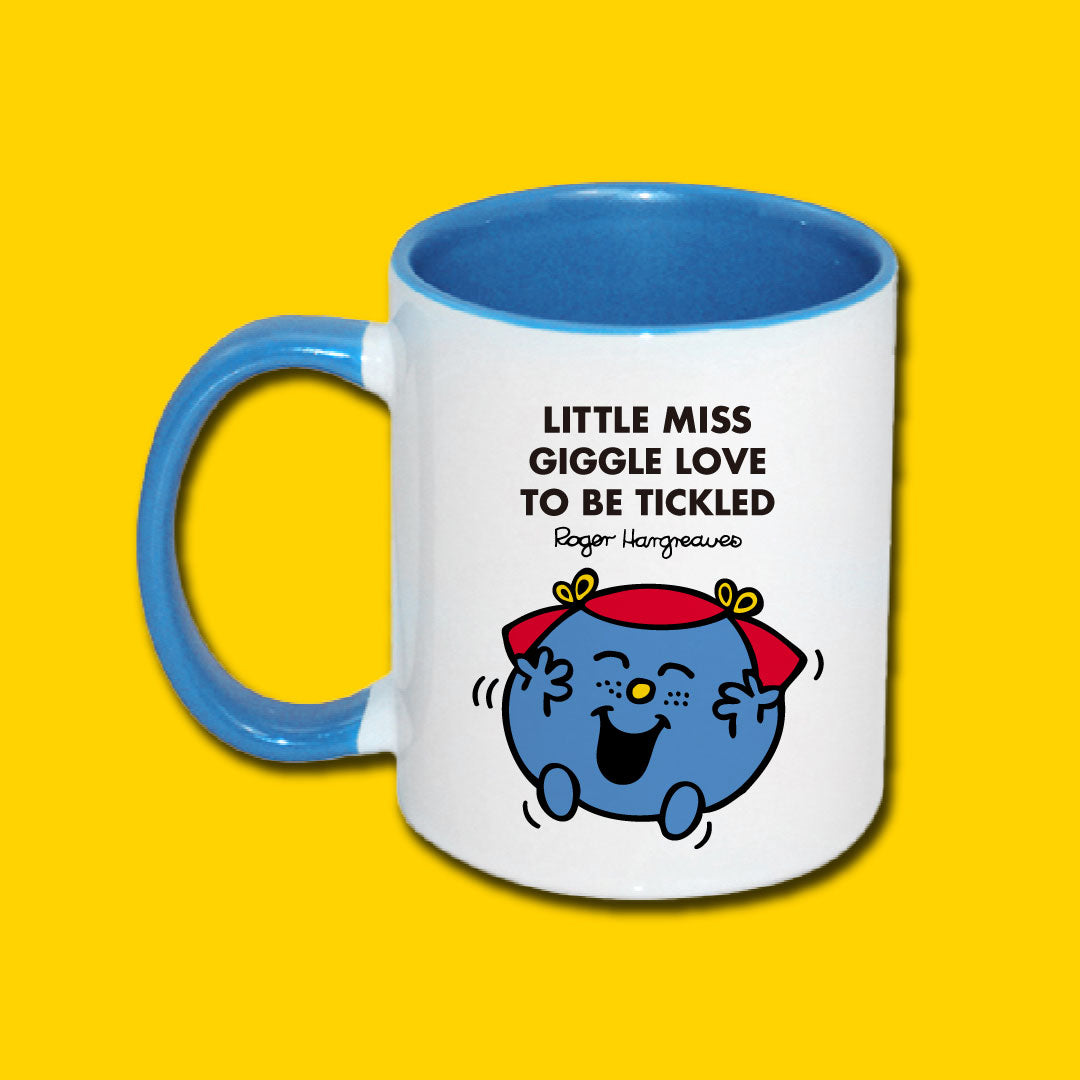 BLUE PERSONALIZED MUG