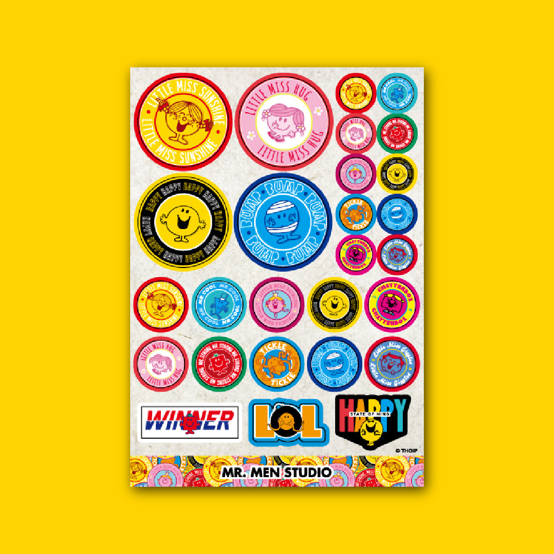 Stickers: Round badges