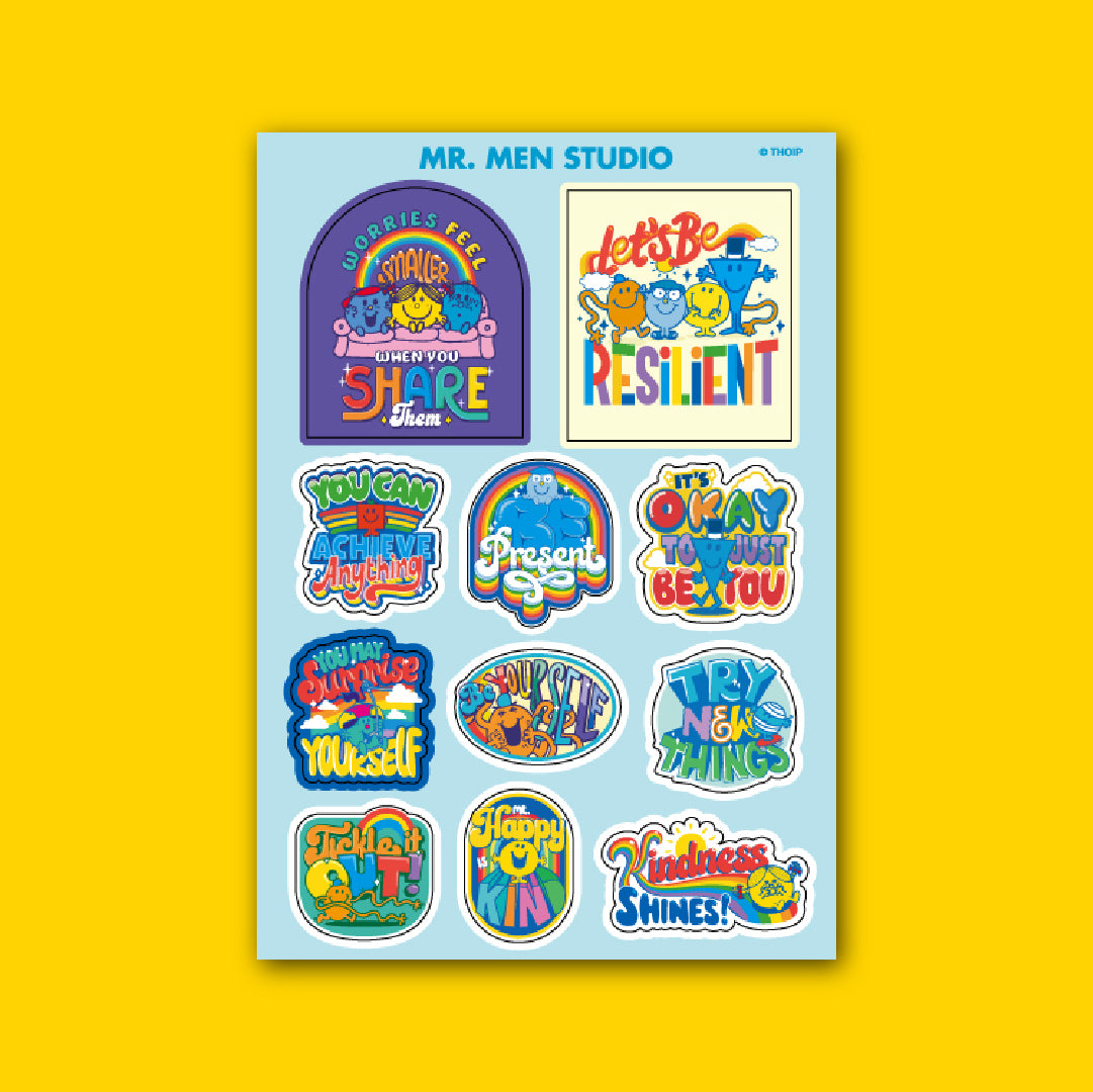 Stickers: Discover You (blue)