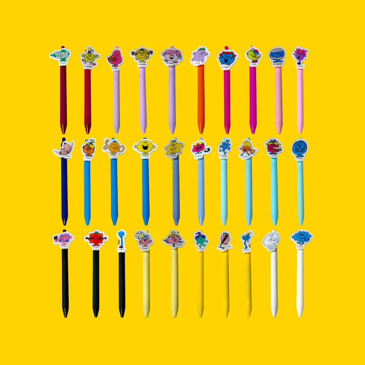 Color Pop Character Pen - mix color