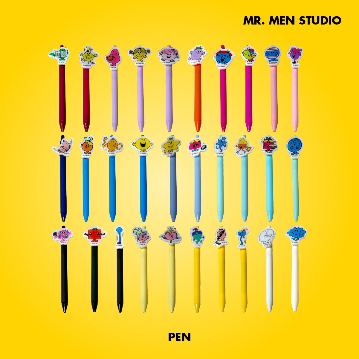 Color Pop Character Pen - mix color