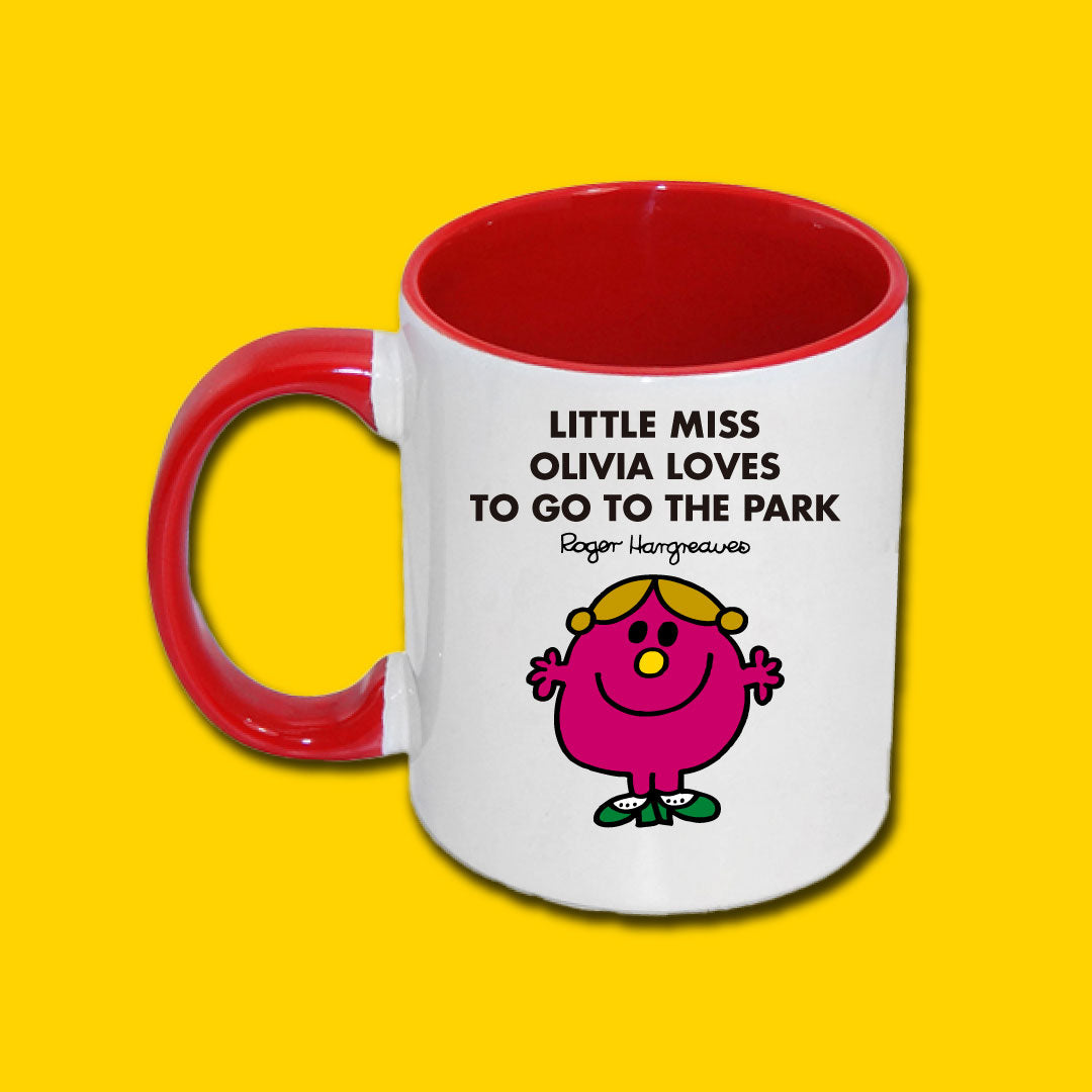RED PERSONALIZED MUG