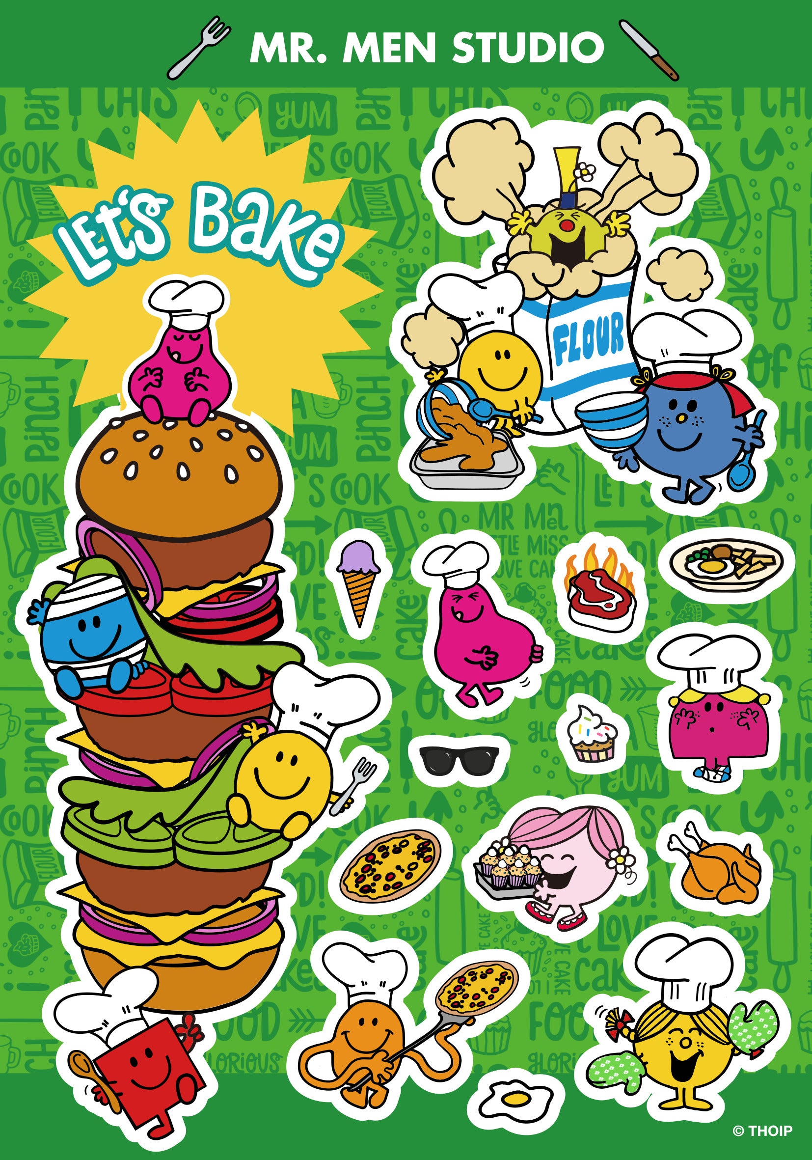 Stickers: Burger