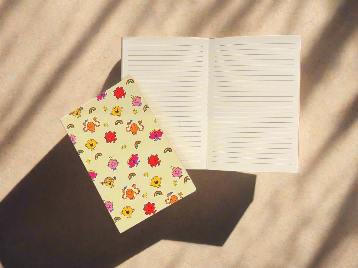 A5 LINED NOTE BOOK SET OF 5 BUNDLE