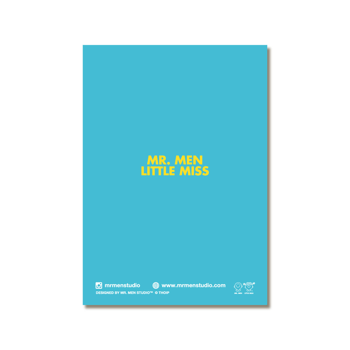 LITTLE MISS SUNSHINE  x MR HAPPY THANK YOU GREETING CARD