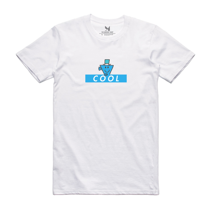 Mr. Cool Adult T-Shirt - Mr. Men Little Miss Merchandise
